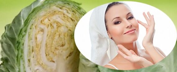 Masque avec chou pour serrer la peau